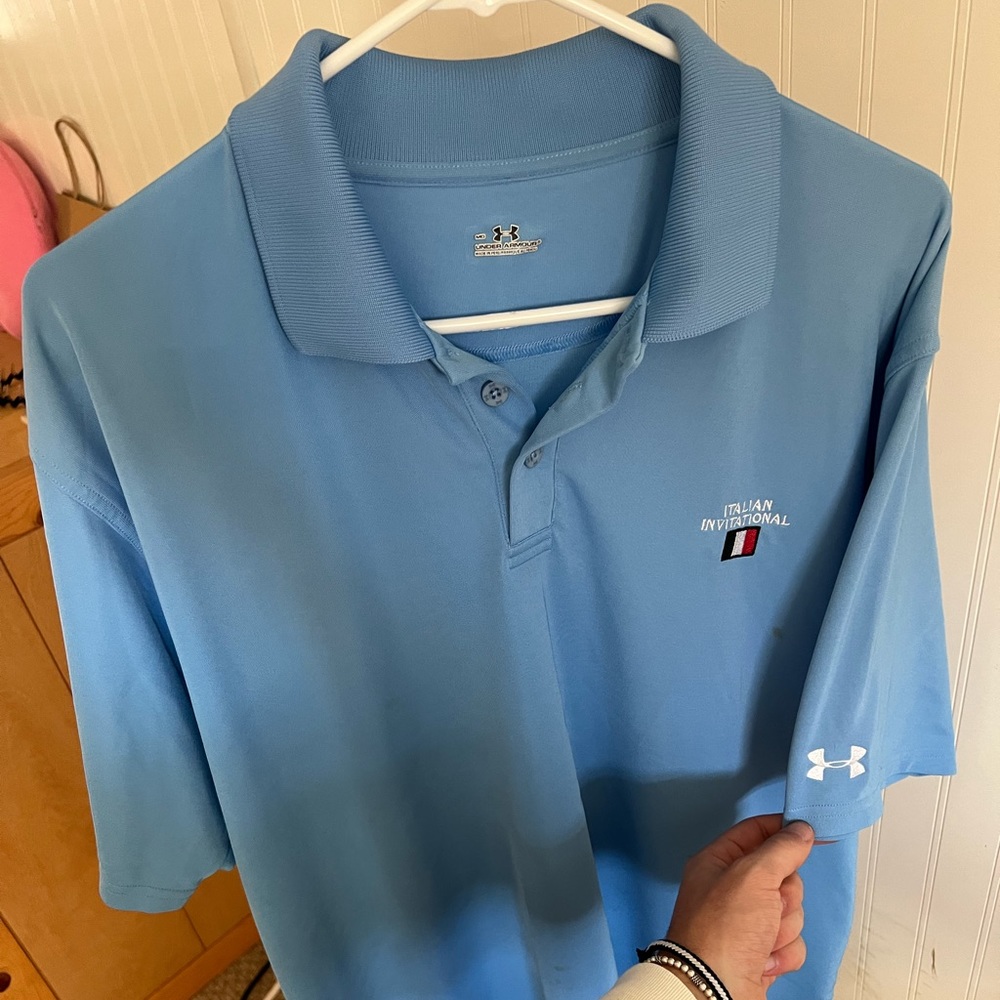 MENS UNDER ARMOUR POLO SHIRT
